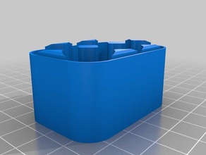 cr123 6pc containers customized 3d print model - Mito3D