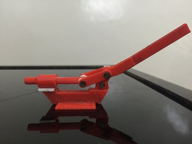 spingere tirare la leva del morsetto strumenti engineeringproject manuale makeredchallenge2 mechanicalproject 3D print model - Mito3D