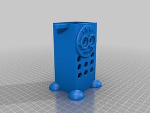 minion kids brick holder juices 3d printing 3d print model - Mito3D