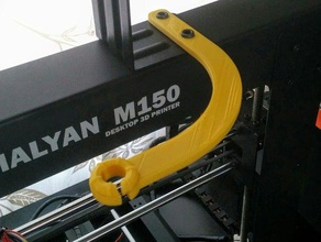 filament guide malyan m150 3d printer accessories 3d print model - Mito3D