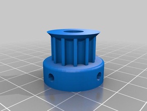 12t pulley nuts 3d printer parts customized 3d print model - Mito3D