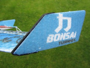 turnigy bonsai flying wing kit rc vehicles bonzai clip cover hobbyking leading edge protector tunigy 3d print model - Mito3D