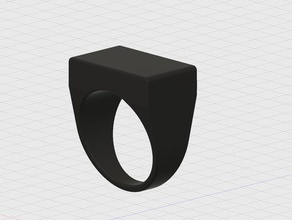 anel simples moda 3d print model - Mito3D
