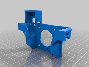 dual titan extruder carriage molex 10 pin insert 3d printer extruders 3d print model - Mito3D