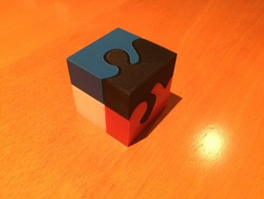 puzzle cubo rompecabezas 3d print model - Mito3D