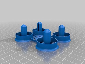 tiny whoop scisky version 85mm motors 3d printing 3d print model - Mito3D
