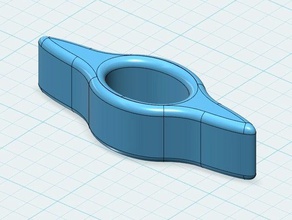 apoio para o polegar 3d impressão fácil de livro 3d print model - Mito3D