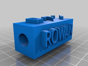 rowan boncuk 3d baskı 3d print model - Mito3D
