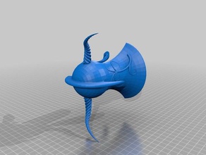 décorées casques 3d l'impression 3d print model - Mito3D