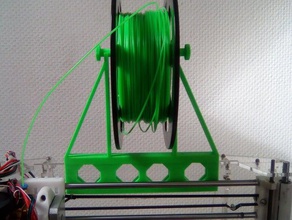 support de filament prusa i3 3d l'imprimante accessoires 3d print model - Mito3D