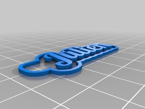 2 julien Anahtarlık özelleştirilmiş 3d print model - Mito3D