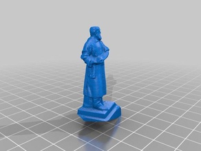 model sculpture theodor billroth sculptures gsi2016 3d print model - Mito3D