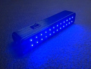 bricolage 24 diodo emissor de blacklight eletrônica ultra ultravioleta 3d print model - Mito3D