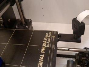 prusa mk2 camera bed mount 3d printing 3dprinting i3 raspberry pi timelapse video 3d print model - Mito3D