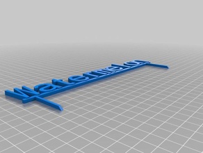 watermelon signs logos customized 3d print model - Mito3D