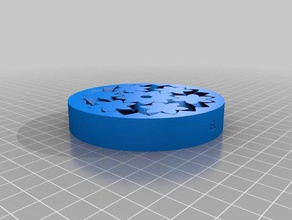 my customized gear bearing4 parts 3d print model - Mito3D