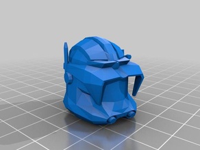 clone wars cody capacete v1 3d impressão 3d print model - Mito3D