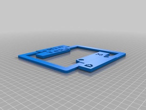 meu personalizados placa de licença fronteira sinais logotipos 3d print model - Mito3D