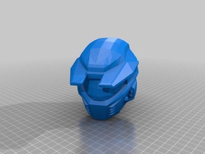 halo helmet mk4 3d printing 3d print model - Mito3D