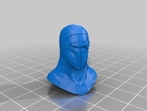 sun guard helmet 3d printing 3d print model - Mito3D