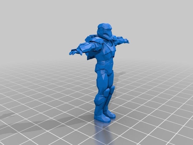 old republic commando trooper 3d impressão 3D print model - Mito3D