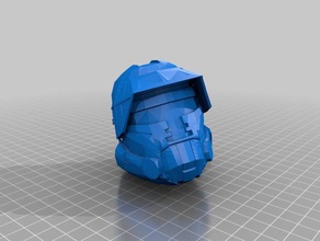 sw tor trooper casco 3d impresión 3d print model - Mito3D
