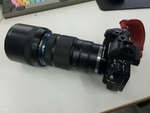 Deko-ring dr-66 mft, olympus 40-150mm f28 pro Objektiv Kamera 3d print model - Mito3D