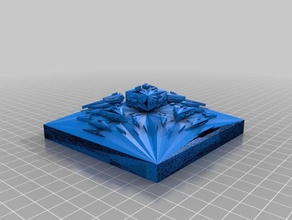 my customized strange 3d line fractal math 3d print model - Mito3D