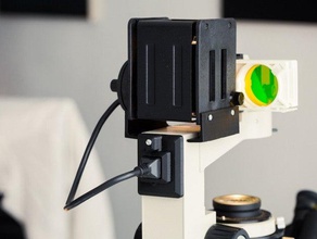 nikon dtm microscópio soquete da lâmpada biologia o cabo diy 3d print model - Mito3D