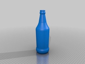beer bottle kitchen dining 3d print model - Mito3D