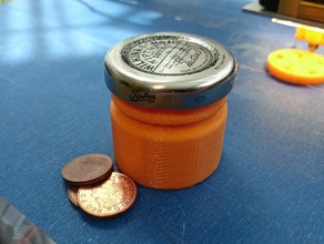 jar contenant cuisine manger 3d print model - Mito3D