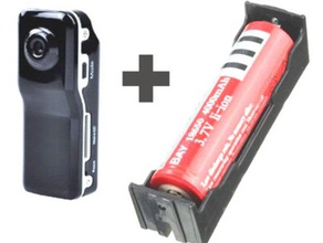 md80 camcorder upgrade camera 18650 mini dv 3d print model - Mito3D