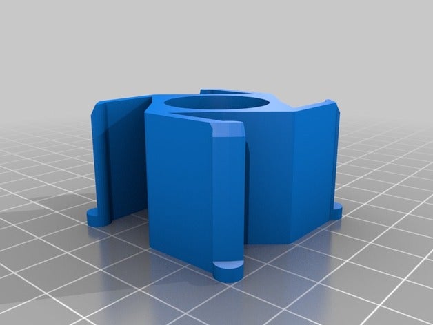 özelleştirilmiş biriktirme Facebook adapter48 20 ayrıldı 3d yazıcı parçaları 3D print model - Mito3D