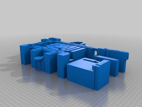 mumc gli edifici strutture 3d print model - Mito3D