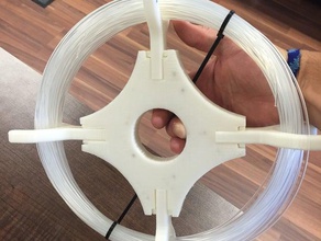 katlanabilir filament makara tutucu 3d yazıcı aksesuarlar 3d print model - Mito3D