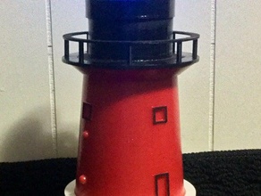 Deniz Feneri tealight tutucu binalar yapılar 3d print model - Mito3D