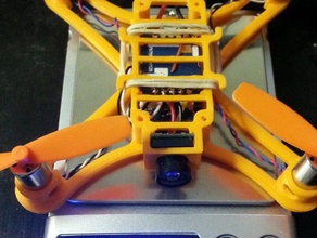 remix micro 105 fpv quadcopter rc los vehículos 3d print model - Mito3D