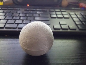 moon screw ball scans replicas 3d print model - Mito3D