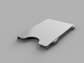 slim wallet contenitori 3d print model - Mito3D