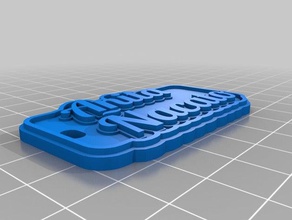 anita &ntilde llaveros personalizado 3d print model - Mito3D