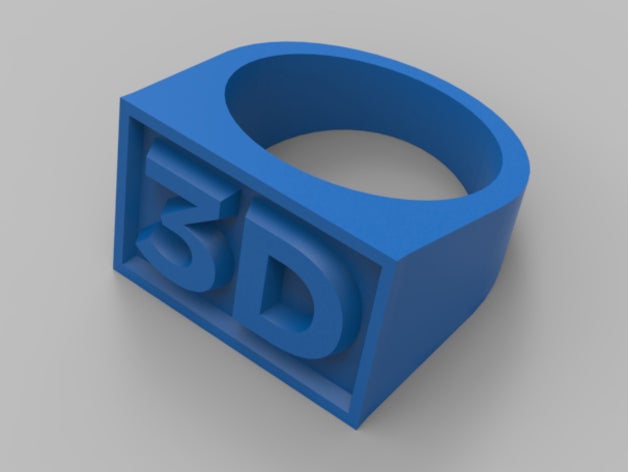 3d ring jewelry 3D print model - Mito3D