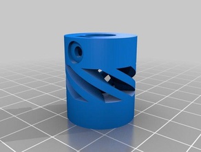 38 14flexible Kupplung Maschine tools angepasst 3d print model - Mito3D
