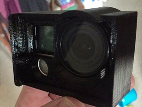 tpu gopro armure caméra 3d print model - Mito3D