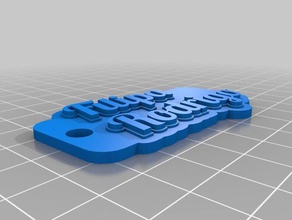 filipa rodrigo keychains customized 3d print model - Mito3D