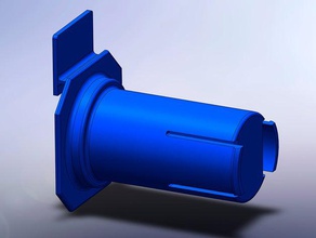 flashforge creator pro support de bobine jaycar filament 3d l'imprimante accessoires titulaire 3d print model - Mito3D