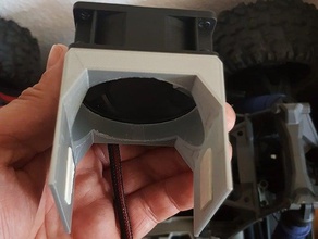 traxxas x-maxx motor del enfriador rc vehículos reprap 3d print model - Mito3D
