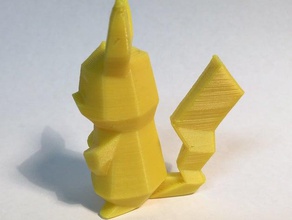 gestärkt pikachu - Spielzeug Spiel Zubehör 3d print model - Mito3D