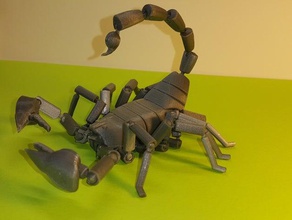 scorpione scorpione- animali animaux- costruzione di giocattoli giocattoli- 3d print model - Mito3D