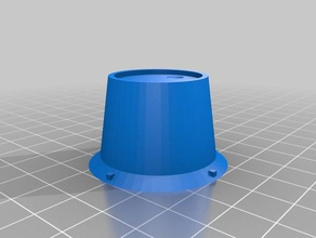 my customized knob replacement parts 3d print model - Mito3D