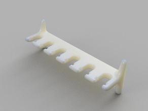 tooth brush holder 6 oral Bad 3d print model - Mito3D